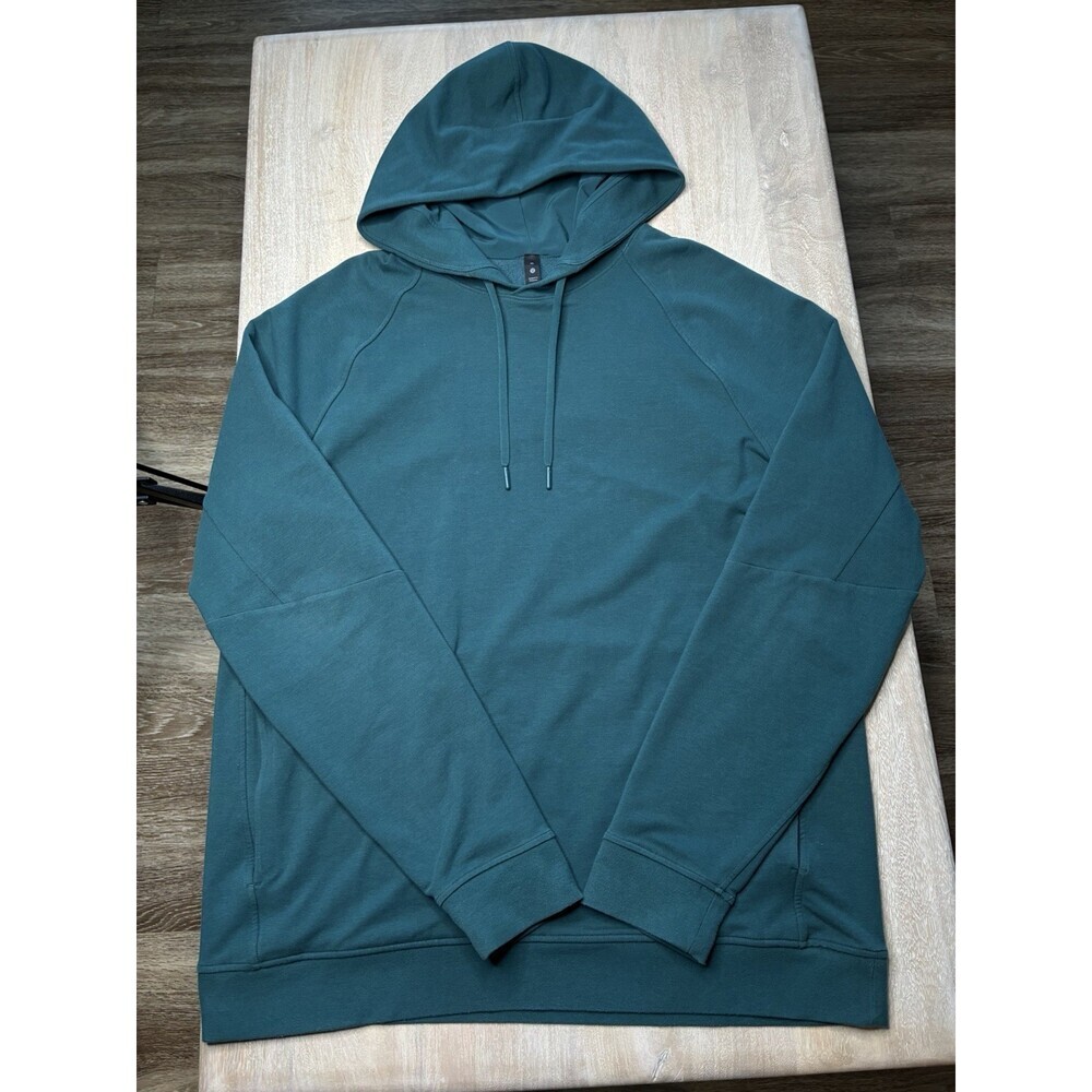 Lululemon City Sweat Pullover Hoodie in Green Jasper Men's Size XL - Picture 2 of 6